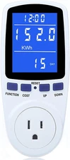 Upgraded Watt Power Meter Plug Home Electrical Usage Monitor Consumption, Energy