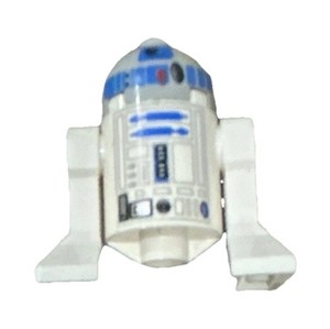 LEGO Star Wars R2-D2 Minifigure Droid White/Blue Plastic Age 6+