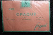 FOGAL Opaque No 328 Fein Söckchen Gr. M Rot 30 den semi-opaque Neu OVP