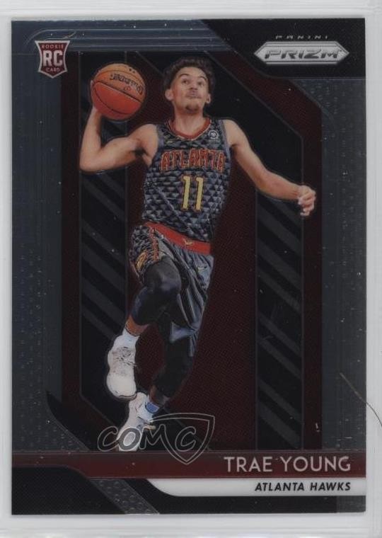 2018-19 Panini Prizm Trae Young #78 6c4