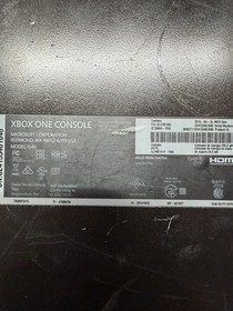 Microsoft Xbox One 365GB Model 1540 Console Only Tested Working