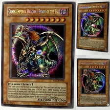 Yu-Gi-Oh! Chaos Emperor Dragon Envoy of the End IOC-000 Secret Unlimited VLP/NM