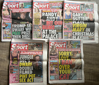 5 Complete SundaySport newspapers from 2025 Page 3 Girls