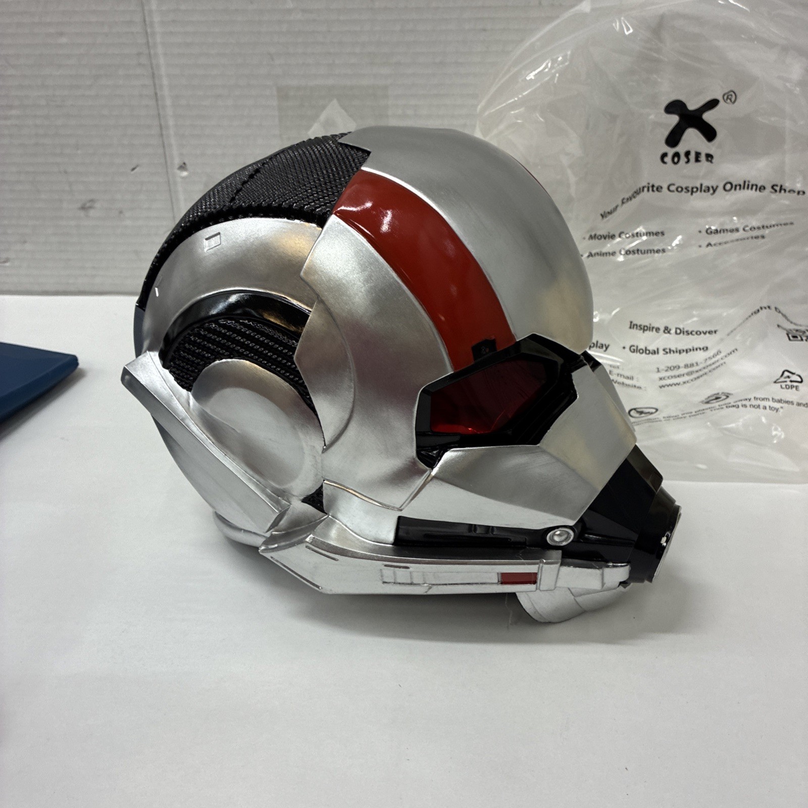 COSER New Ant Man Helmet Cosplay Ant-Man