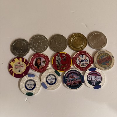 14 Casino Chips. Some Limited Edition 