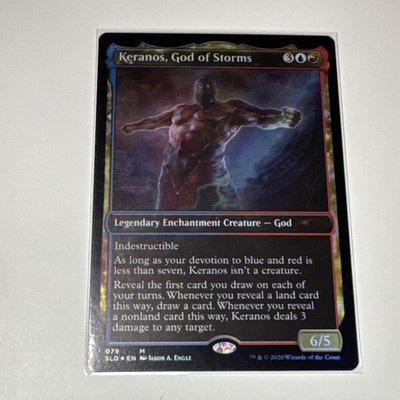 1x Pack Fresh Foil Keranos God Of Storms Secret Lair Drop Series 