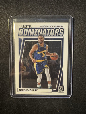 Stephen Curry 2022-23 Donruss Optic Elite Dominators #7 Golden State Warriors