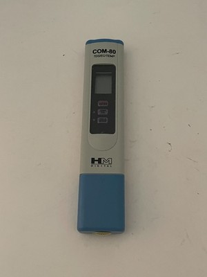 HM Digital COM-80 Hydrotester TDS/EC/Temperature Meter Open Box