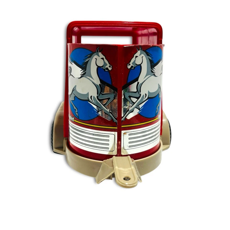 Винтажный конюшенный прицеп NYLINT 4x4. Пожалуйста, прочтите! РЕДКИЙ товар! - Изображение 3 из 4