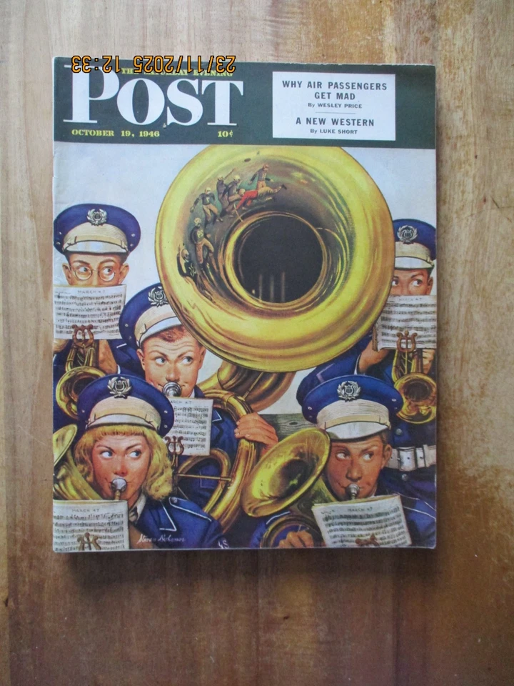 4  Saturday Evening Post   Magazines  All Pictured   All complete  1946 - Image 3 of 4