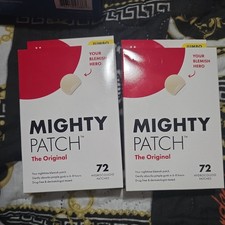 X2 Hero Mighty Patch 72 Ct Original Acne Pimple Patch Blemish Exp 2029 Pack of 2