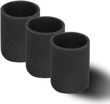 3 Pack VFF51 Foam Filters for Vacmaster 5 to 16 Gallon Wet/Dry Vacs, Fit Most...