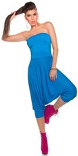 Sexy Tuta turchese a cavallo basso taglia unica 38/44  Moda sexy donna