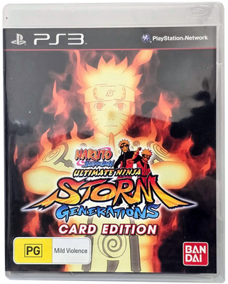 Naruto Shippuden: Ultimate Ninja Storm Generations Card Edition Sony PS3