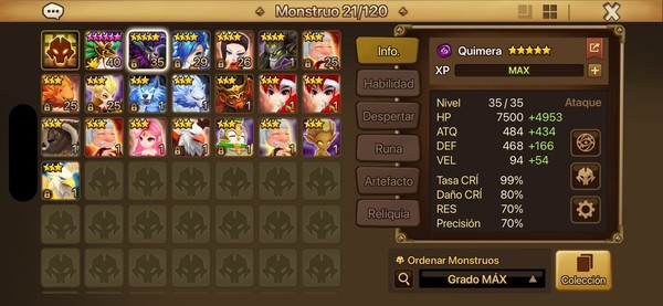 Summoners War EUROPE Starter Account LD 5 Zeratu + Event Scroll Available