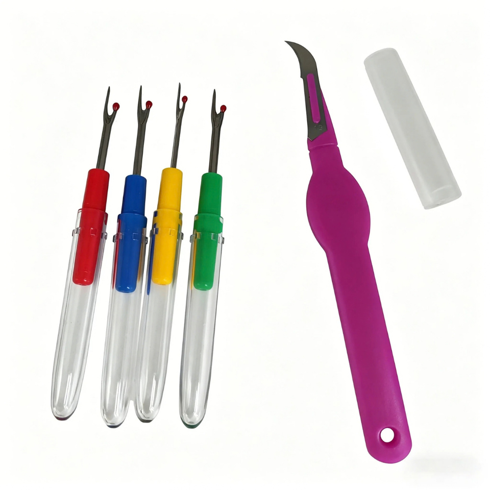 5 Pack Seam Ripper Set, Sewing Stitch Unpicker Thread Cutter, DIY ...
