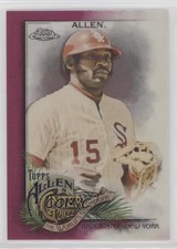 2022 Topps & Ginter Chrome Magenta Refractor 94/199 Dick Allen #128 HOF n0c
