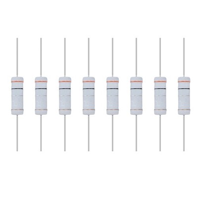 10Pcs 0.3R Ohm Resistor,  5 Watts 5% Tolerance Metal Oxide Film Resistor