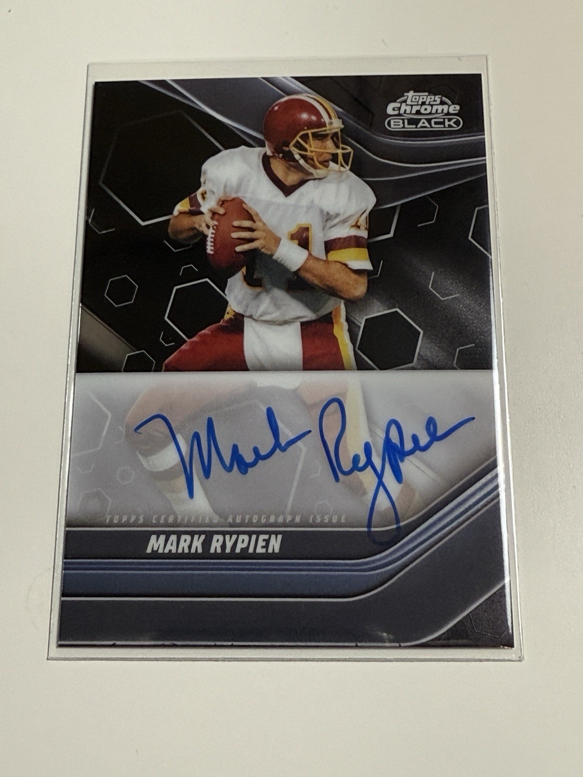 2023 Topps Composite - Topps Chrome Black Autographs Mark Rypien #TCBA-MRY (AU)