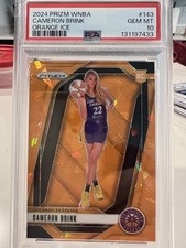 2024 Panini Prizm WNBA - Cameron Brink #143 Orange Ice Prizm (RC)