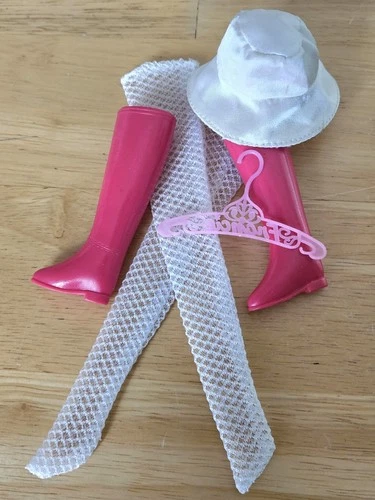 VTG 1965 FRANCIE Casey Twiggy CULOTTE WOT #1214 Hat Boots Fishnet Stockings