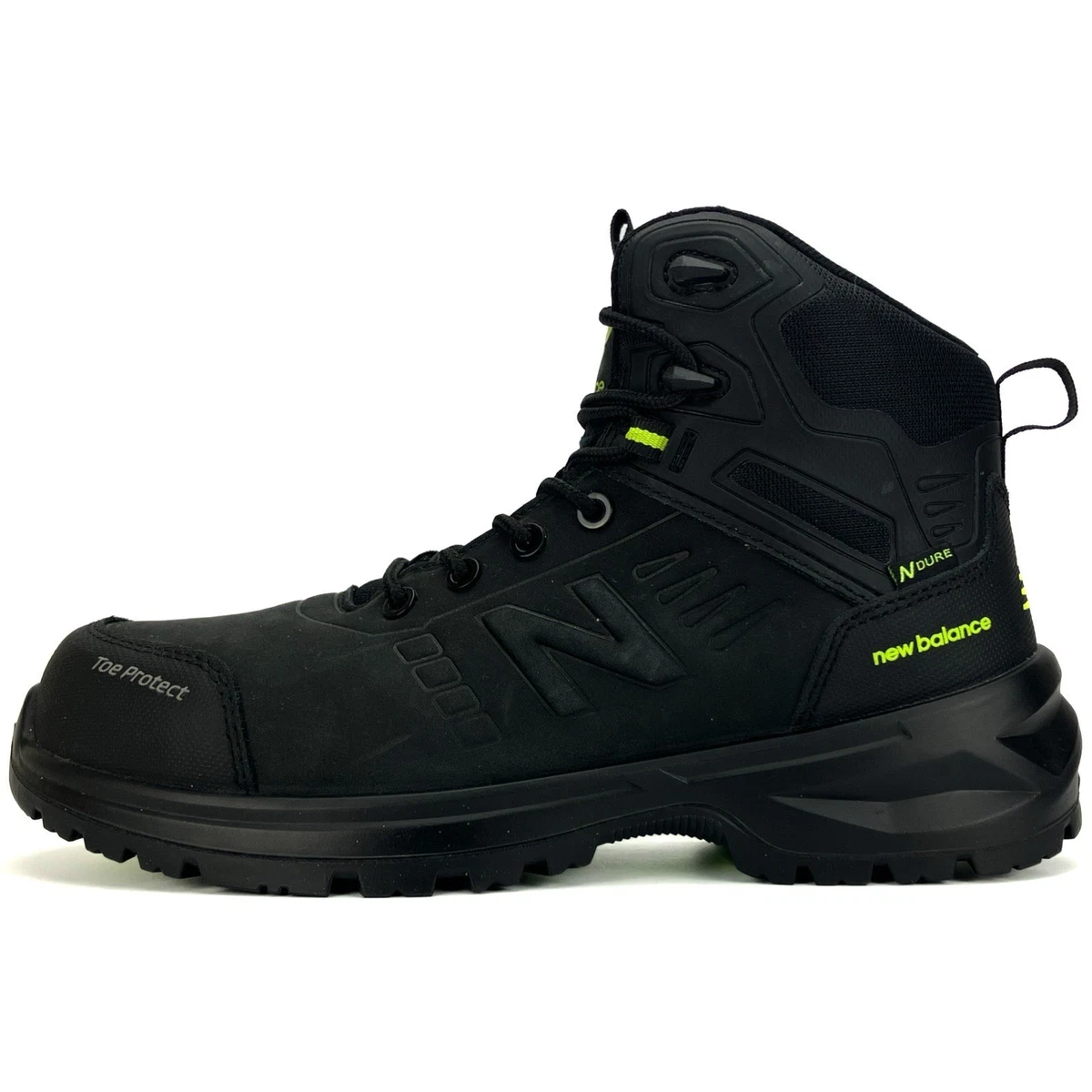 New Balance Calibre Composite Toe Boots - Men's Size 8 Wide 'Black' Size Zip
