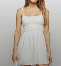 White Reformation Size M Casual Dress Retails $200