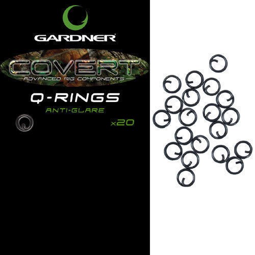 Gardner Tackle Covert Q Rings - Carp Bream Tench Barbel Pike Coarse Fishing Rigs