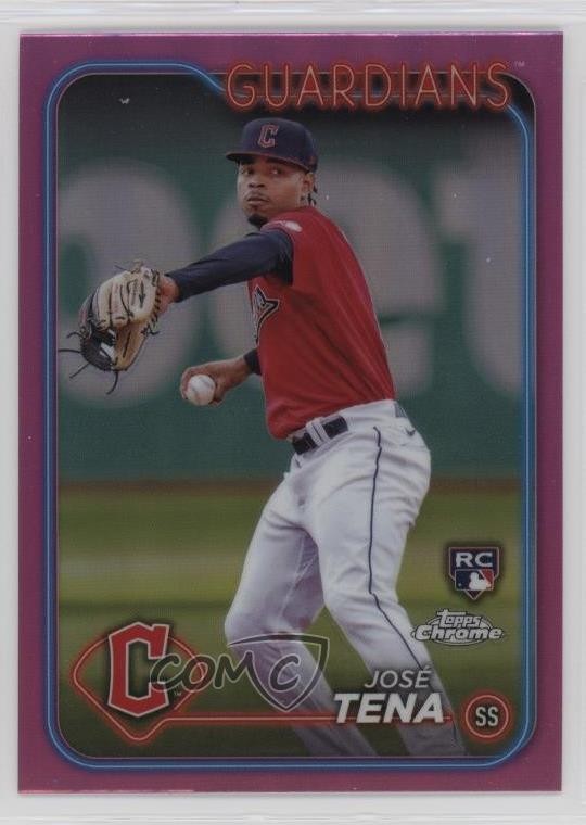 2024 Topps Chrome Pink Refractor Jose Tena José Tena #29 1h5h