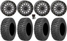 System 3 SB-6 15" Wheels Gm (5+2) 32" Trail Saw 2.0 Tires RZR Turbo S / RS1