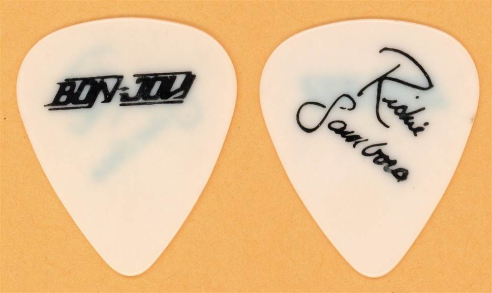 【激レア本人使用】ボン・ジョヴィ リッチー・サンボラ ヴィンテージ ギターピック Bon Jovi Richie Sambora Vintage Guitar Pick - 1985 7800 Fahrenheit
