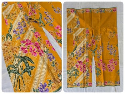 Thai Fisherman Pants in Cotton Batik Printed, Casual Pants, Lounge wear