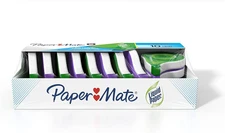 Paper Mate  Dryline, Extra Long Tape, Assorted Colors, 10 Count
