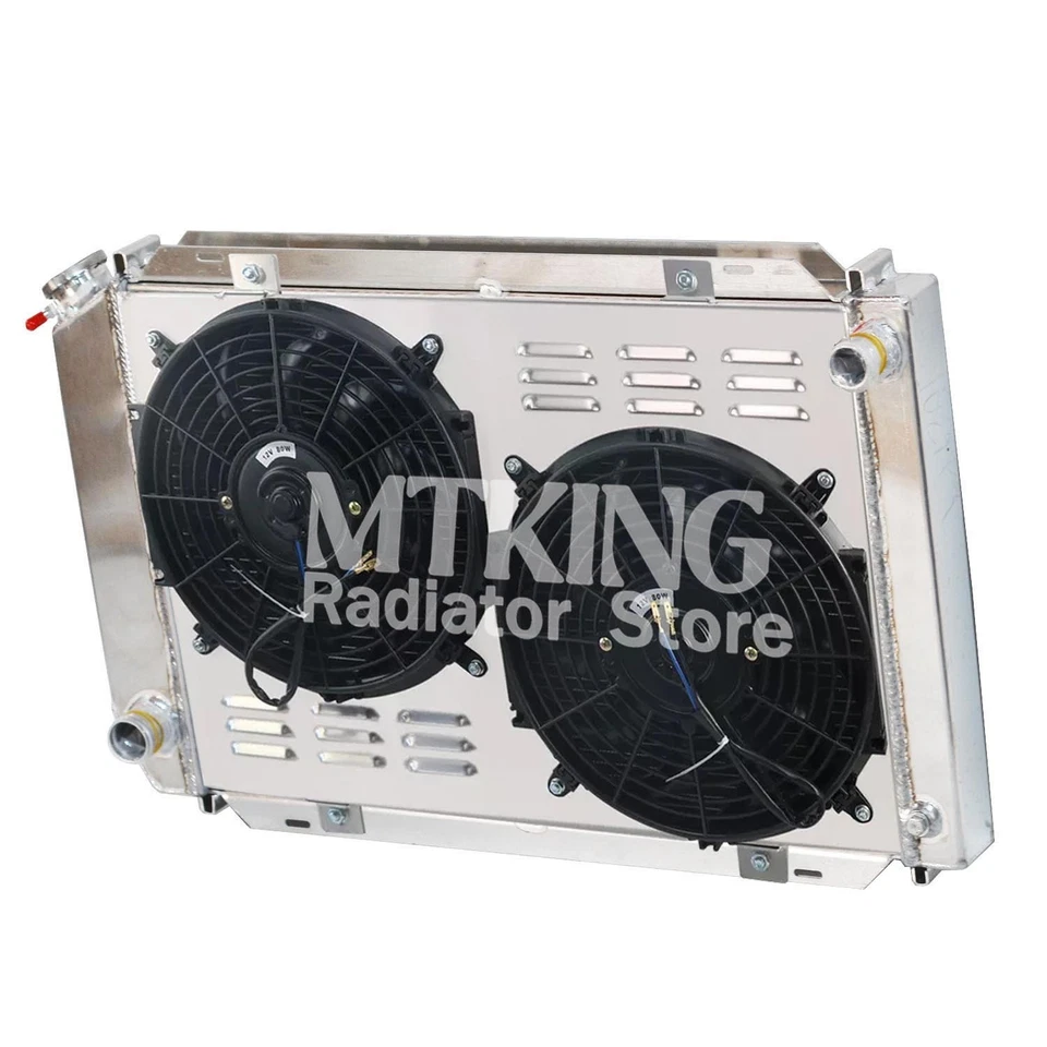 Ventilador de radiador + cubierta para Ford Mustang GT SVT LX 1979-1993 Foxbody 5,0 L V8 manual Foto 4 de 4