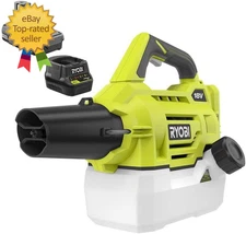 ONE+ 18-Volt Lithium-Ion Cordless Mister with 2.0 Ah Battery and Charger
