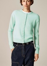NWT J. Crew Perfect Cashmere Cardigan Sweater Mint CP465 XS 178