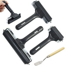 Soft Rubber Brayer Rollers for Crafting Brayer Rollers for Printmaking Brayer...