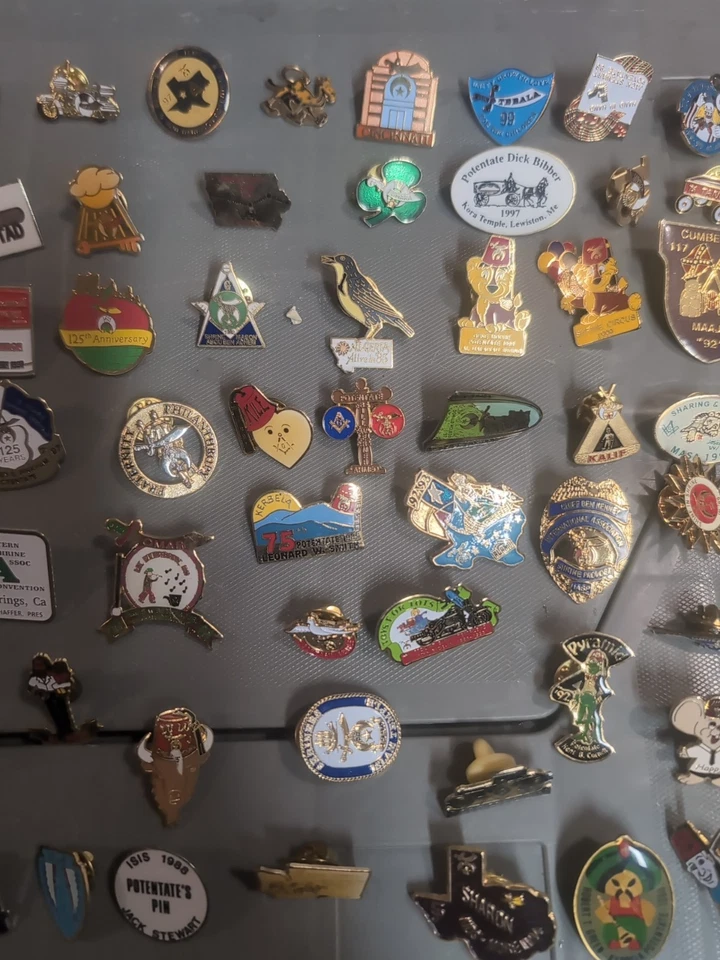 Insignias de pasadores de solapa masónica Foto 3 de 4