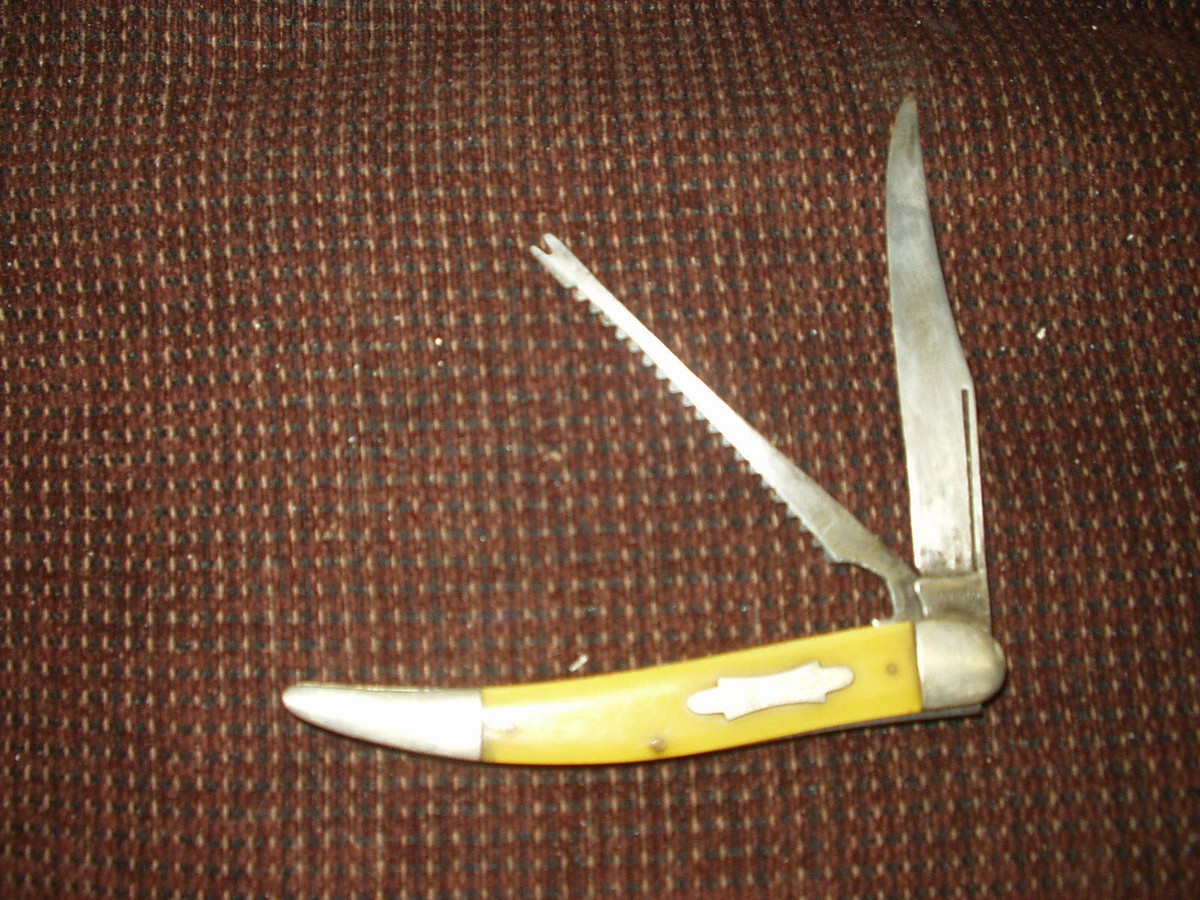 VINTAGE 1936-1952 IMPERIAL FISHERMANS FAVORITE FOLDING POCKET 