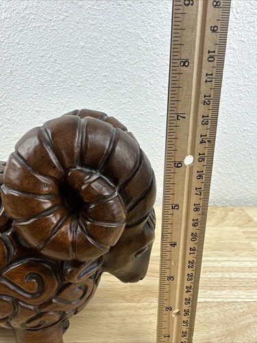 MCM Brown Ram Sculpture Designer Repros LA Calif Ceramic Pottery 22-747 Figure - Picture 12 of 12