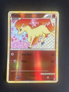Pokemon Card Ponyta Triumphant Reverse Holo 72/102 NM