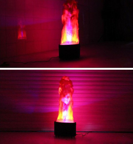 Flame Fire Light 36 LED Stage Atmosphere Simulated Decor Effect Lamp Halloween - Picture 35 of 43