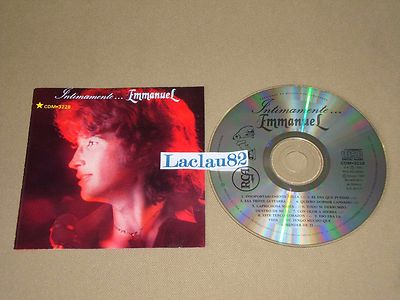 Emmanuel Intimamente 1991 Rca Cd Mexico | eBay