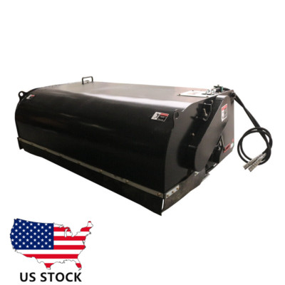 72 inch Skid Steer Pick up Box Broom Sweeper US Stock