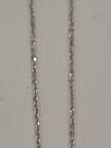 17" Sterlingsilber 925 Halskette 17" Kette mit CZ Kubischem Serconia Knoten Anhänger - Bild 7 von 19