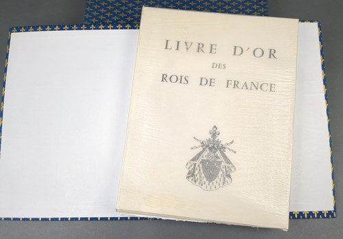 MONARCHIE - LIVRE D'OR DES ROIS DE FRANCE 1965 R. BORRICAND - EX. NUMÉROTÉ - Photo 2/8