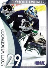 2008-09 Plymouth Whalers #28 Scott Wedgewood