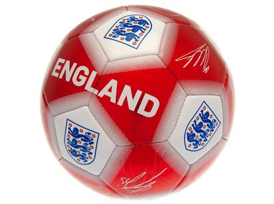 England FA Fußball-Unterschrift 5 Red/White