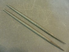 Lot de 2 anciennes limes rapes à bois neuves ancien stock de quincaillerie 23cm