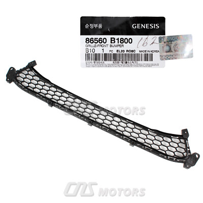 ✓OEM✓ Front Bumper Lower Grille for 2018-2020 GENESIS G80 3.3L